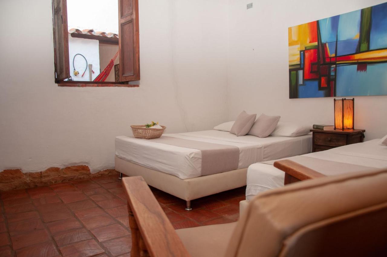 La Juanita Hostel Barichara Luaran gambar