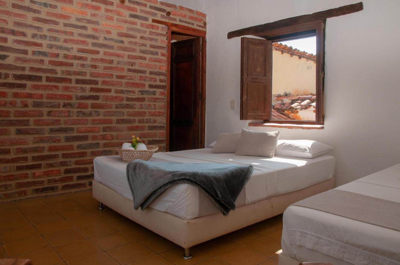 La Juanita Hostel Barichara Luaran gambar