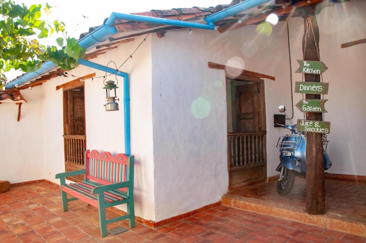 La Juanita Hostel Barichara Luaran gambar