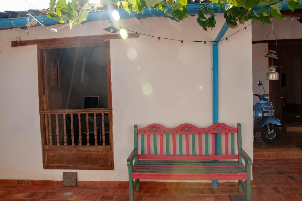 La Juanita Hostel Barichara Luaran gambar