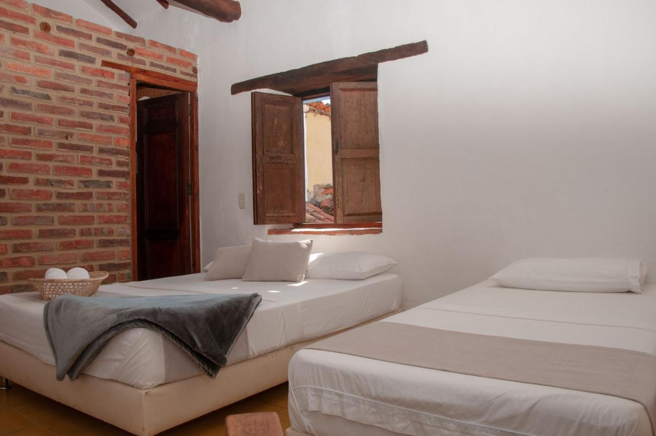 La Juanita Hostel Barichara Luaran gambar