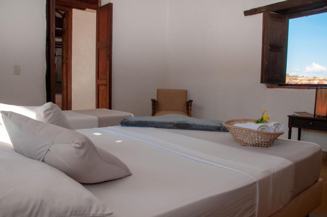 La Juanita Hostel Barichara Luaran gambar