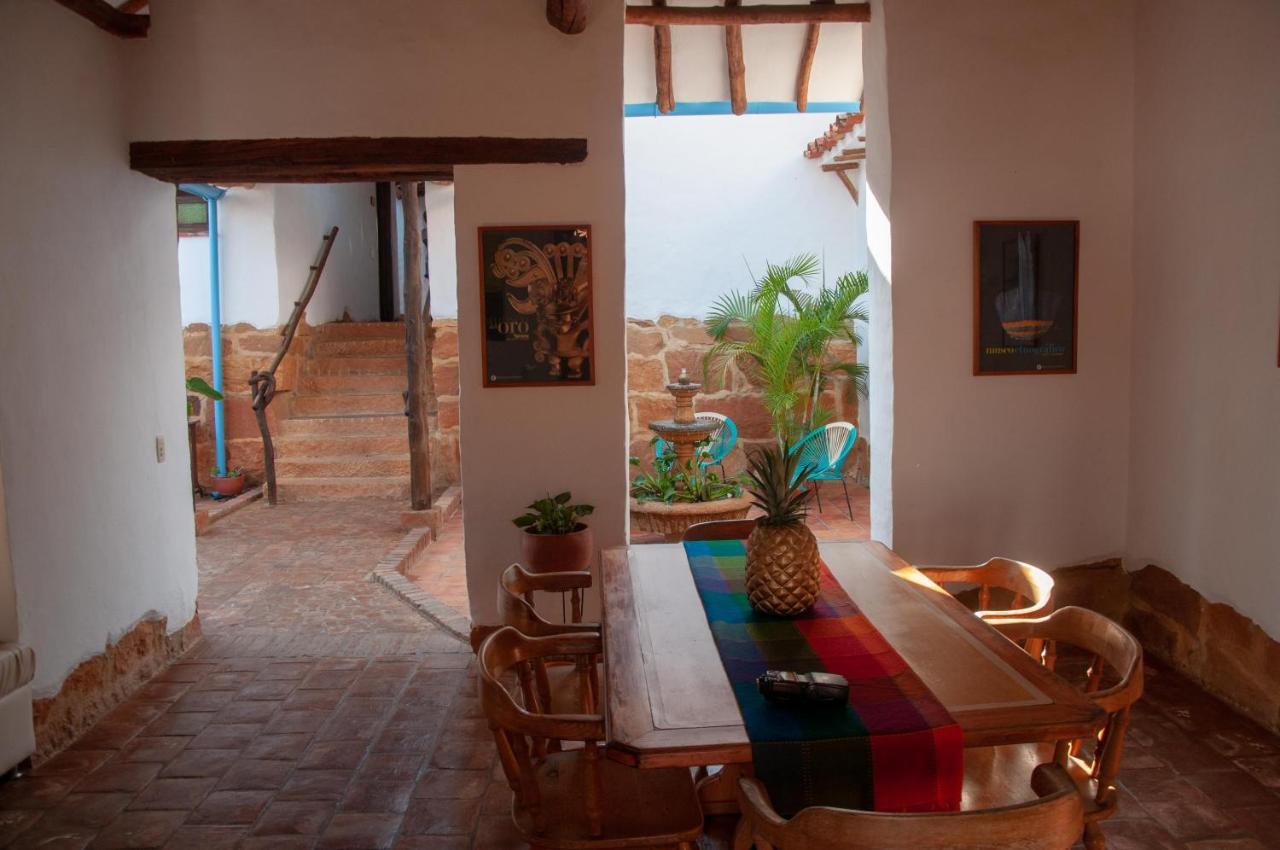 La Juanita Hostel Barichara Luaran gambar